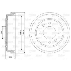 Bremstrommel 237055 von VALEO günstig für 48,20 € online kaufen