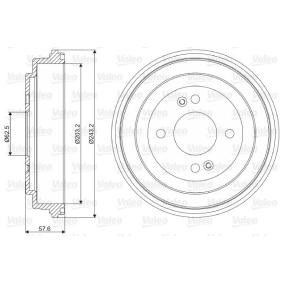 Bremstrommel 237091 von VALEO günstig für 42,65 € online kaufen