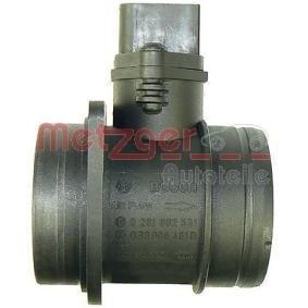 Compre Medidor de massa de ar da METZGER 0891075 a um preço baixo por 145,84 €