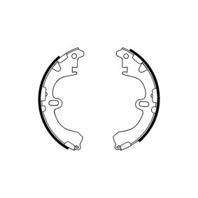 Bremsbackensatz 0 986 487 786 von BOSCH günstig für 20,97 € online kaufen