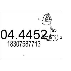 Kjøp Katalysator av MTS 04.4452 til den lave prisen 4639,59 NOK