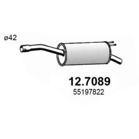 Endschalldämpfer 12.7089 von ASSO günstig für 112,27 € online kaufen