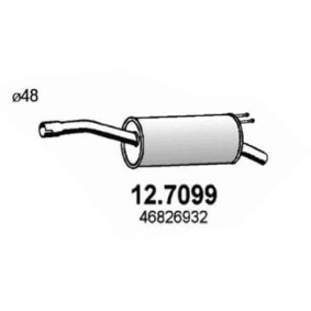 Endschalldämpfer 12.7099 von ASSO günstig für 124,17 € online kaufen