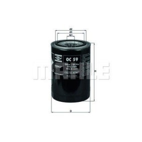 Ölfilter 154070201910 DE TOMASO von MAGNETI MARELLI