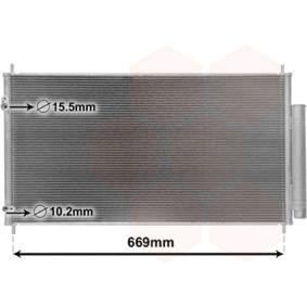 Compre Condensador de ar condicionado de VAN WEZEL online para CIVIC IX três volumes (FB, FG) a preços moderados