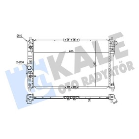 Kühler, Motorkühlung 342250 von KALE OTO RADYATOR günstig für 115,50 € online kaufen