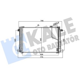 Klimakondensator 343030 von KALE OTO RADYATOR günstig für 123,98 € online kaufen