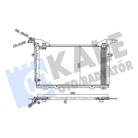 Klimakondensator 343045 von KALE OTO RADYATOR günstig für 103,37 € online kaufen