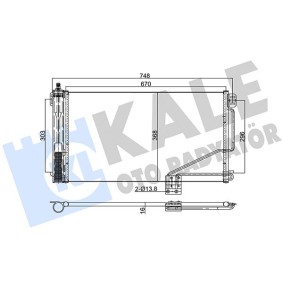 Klimakondensator 387800 von KALE OTO RADYATOR günstig für 109,03 € online kaufen