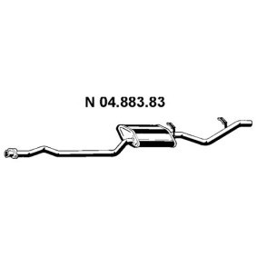Endschalldämpfer 04.883.83 von EBERSPÄCHER günstig für 66,11 € online kaufen