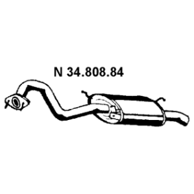 Endschalldämpfer 34.808.84 von EBERSPÄCHER günstig für 145,32 € online kaufen