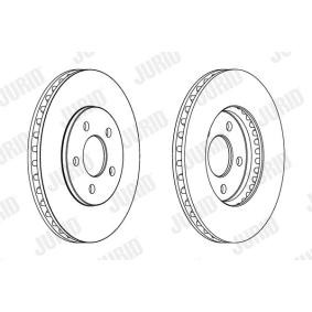 Bremsscheibe 563044JC von JURID günstig für 31,30 € online kaufen