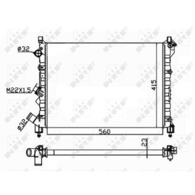 Acquista Radiatore motore da NRF 58943A a buon mercato per soli 50,98 €