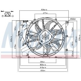 Kühlerlüfter 85633 von NISSENS günstig für 287,98 € online kaufen