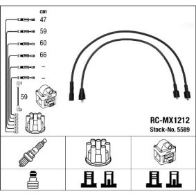 Acquista Kit cavi candele da NGK 5589 a buon mercato per soli 18,50 €