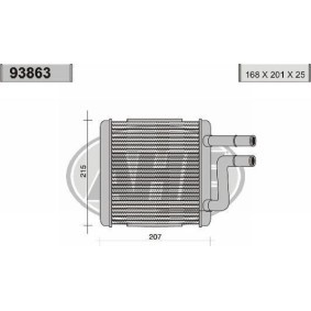 Comprar Radiador de calefacción de AHE 93863 a bajo precio de 107,44 €
