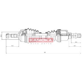 Comprar Árbol de transmisión de KAMOKA CT1138936 a bajo precio de 56,72 €