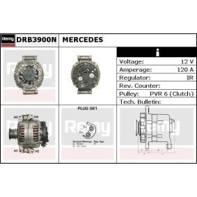 Lichtmaschine DRB3900N von DELCO REMY günstig für 215,81 € online kaufen