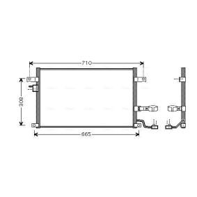 Acquista Condensatore climatizzatore da AVA COOLING SYSTEMS DW5056D a buon mercato per soli 85,65 €