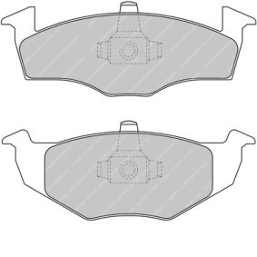 Bremsbeläge FDS1288 von FERODO RACING günstig für 148,09 € online kaufen