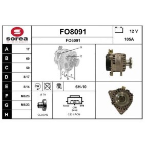 Køb Generator af SNRA FO8091 til den lave pris 1790,56 DKK