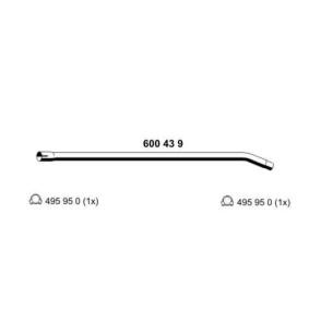 Compre Tubo de escape da ERNST 600439 a um preço baixo por 84,30 €