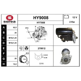 Acquista Motorino avviamento da SNRA HY9008 a buon mercato per soli 352,19 €