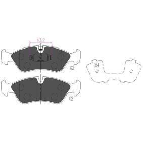 Bremsbeläge für DAEWOO von KAVO PARTS
