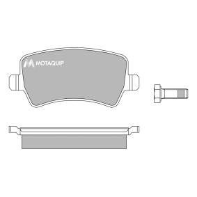 Acquista Kit pastiglie freni da MOTAQUIP LVXL1356 a buon mercato per soli 35,06 €