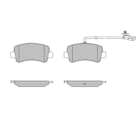 Köp Bromsbelägg från MOTAQUIP på nätet till Movano Mk II (B) Flak / Chassi (X62) till schyssta priser