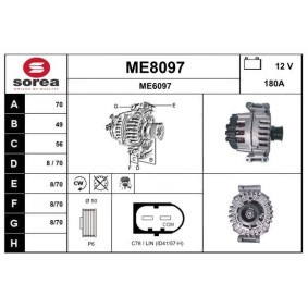 Lichtmaschine ME8097 von SNRA günstig für 255,52 € online kaufen