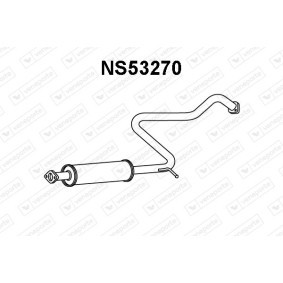 Mittelschalldämpfer für NISSAN von VENEPORTE