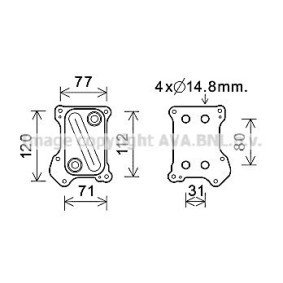 Acquista Radiatore olio motore da PRASCO OL3686 a buon mercato per soli 62,20 €