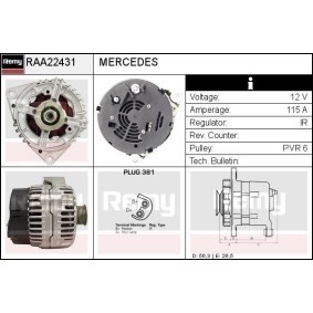 Lichtmaschine RAA22431 von DELCO REMY günstig für 157,75 € online kaufen