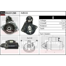 Anlasser RAS31296 von DELCO REMY günstig für 118,58 € online kaufen
