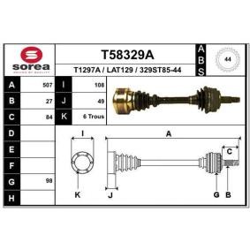 Köp Drivaxel av EAI T58329A till det låga priset 1570,15 kr