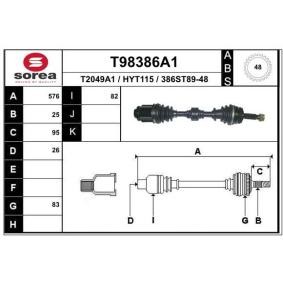 Antriebswelle T98386A1 von EAI günstig für 117,18 € online kaufen