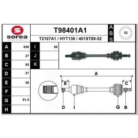 Antriebswelle T98401A1 von EAI günstig für 137,40 € online kaufen