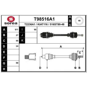 Antriebswelle T98516A1 von EAI günstig für 144,14 € online kaufen