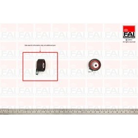 Zahnriemensatz TBK463 von FAI AutoParts günstig für 31,53 € online kaufen