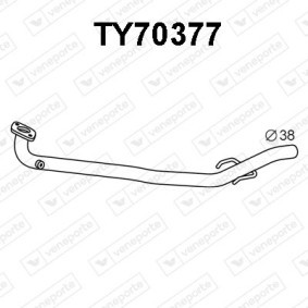Abgasrohr für TOYOTA von VENEPORTE
