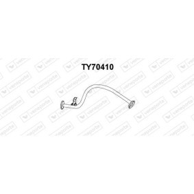 Abgasrohr für TOYOTA von VENEPORTE