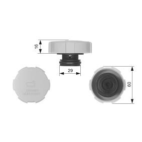 Achetez des Bouchon de liquide de refroidissement GATES RC231 à prix pour 10,25 €
