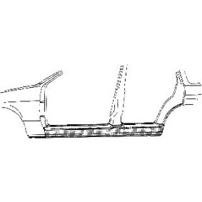 Achetez des Bas de caisse VAN WEZEL 0323103 à prix pour 106,38 €
