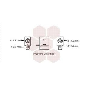 Comprar Válvula de expansión, aire acondicionado de VAN WEZEL 09001220 a bajo precio de 51,36 €