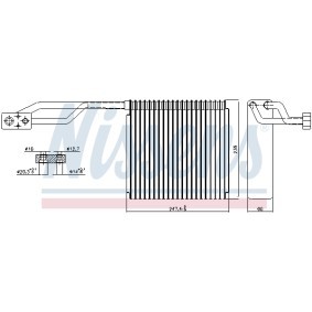 Acquista Evaporatore climatizzatore da NISSENS 92326 a buon mercato per soli 201,06 €