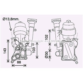 Acquista Radiatore olio motore da PRASCO OL3686H a buon mercato per soli 101,29 €