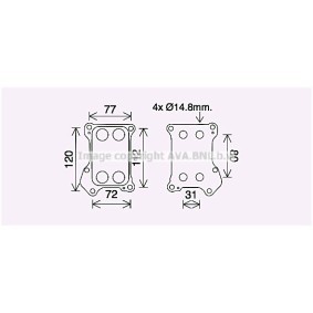 Acquista Radiatore olio motore da PRASCO OL3688 a buon mercato per soli 41,73 €
