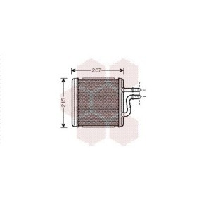 Comprar Radiador de calefacción de VAN WEZEL 81006060 a bajo precio de 85,82 €