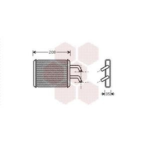 Achetez des Radiateur de chauffage VAN WEZEL 83006045 à prix pour 57,04 €
